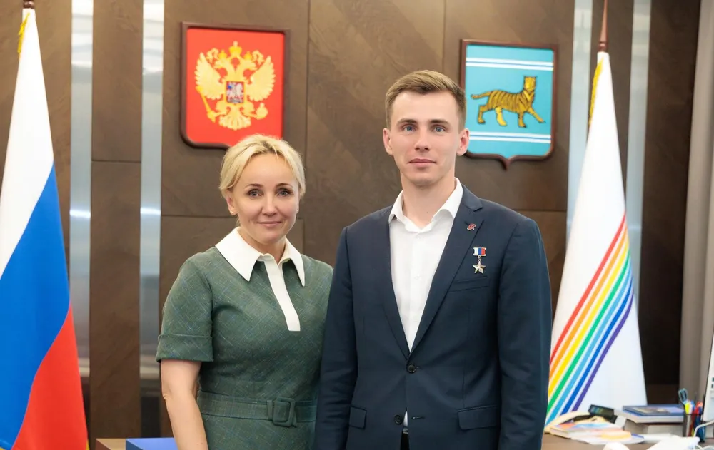 Герой России прибыл в ЕАО на сборы «Зарницы 2.0»