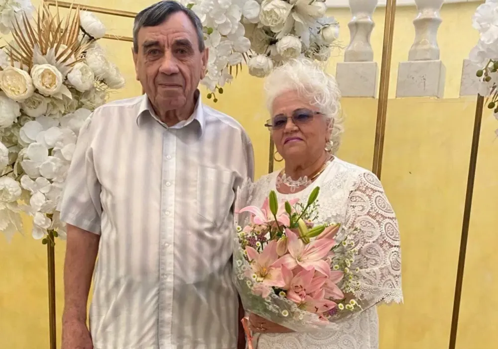 Супруги Калиниченко отпраздновали золотую свадьбу в Биробиджане