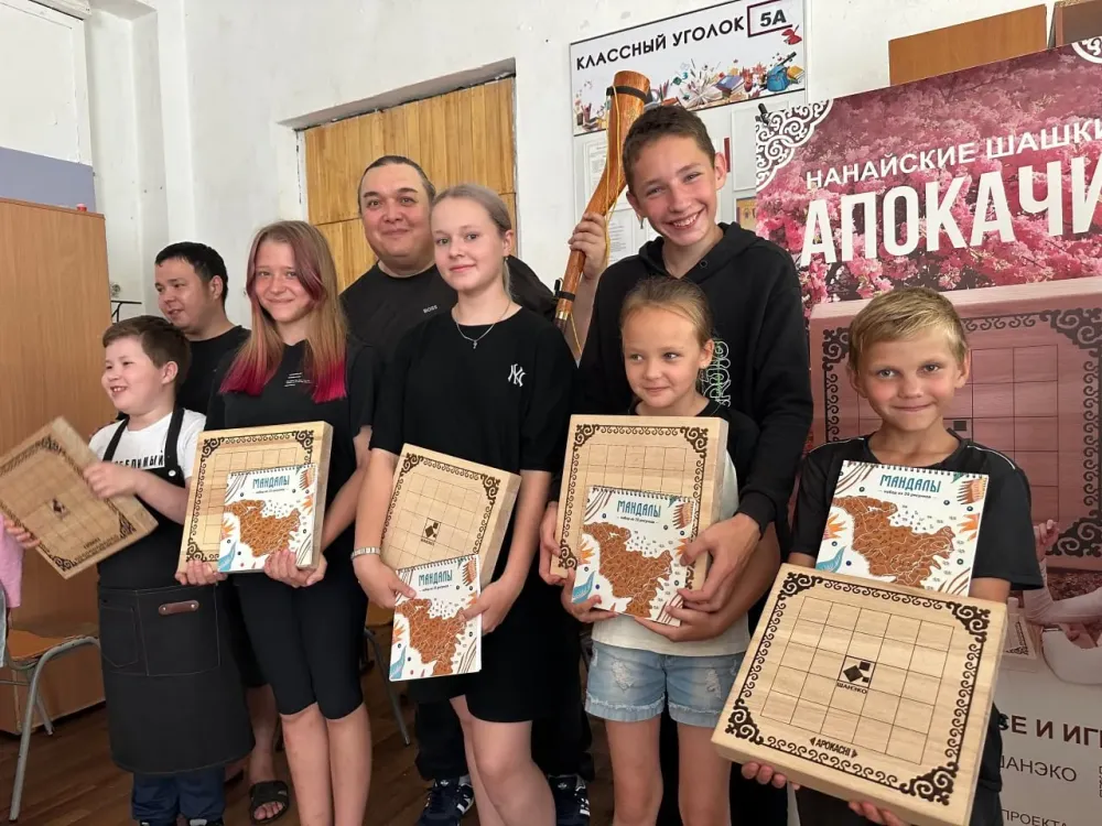 «Бирария» познакомила с культурой нанайцев юных жителей Смидовичского района ЕАО