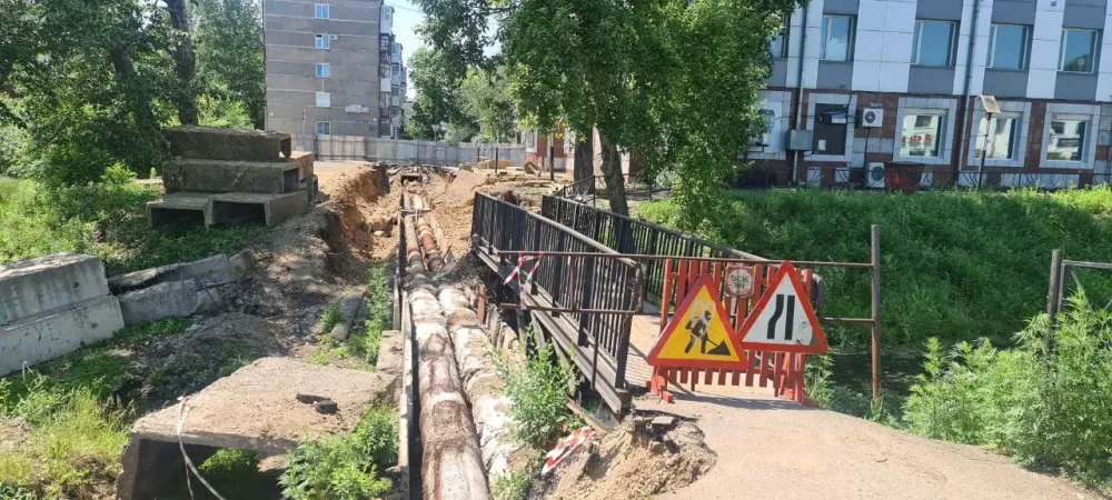 Временно перекроют участок дороги в Биробиджане