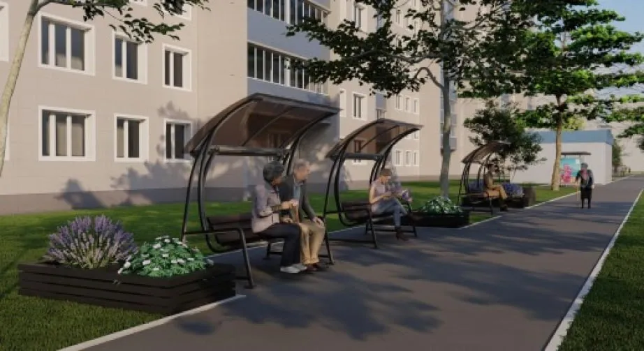 Один из дворов Амурска Хабаровского края благоустроят при поддержке президентской субсидии