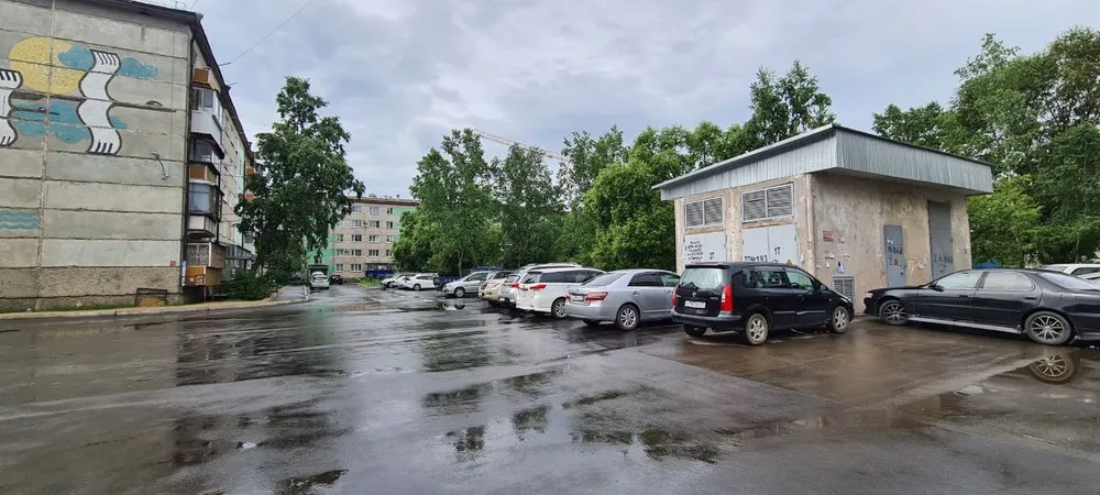 Ремонт междворовых проездов продолжается в Биробиджане