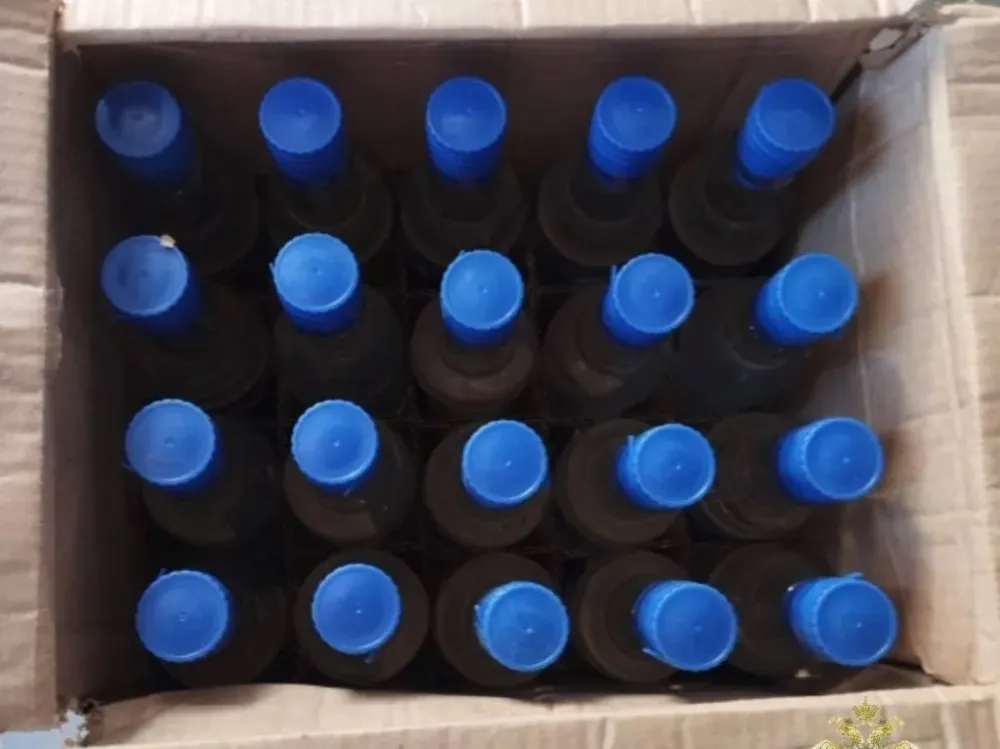 75 коробок контрафактного алкоголя изъяли полицейские в Биробиджане