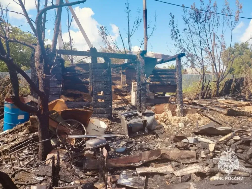 Многодетная семья чудом спаслась из охваченного пламенем дома в ЕАО
