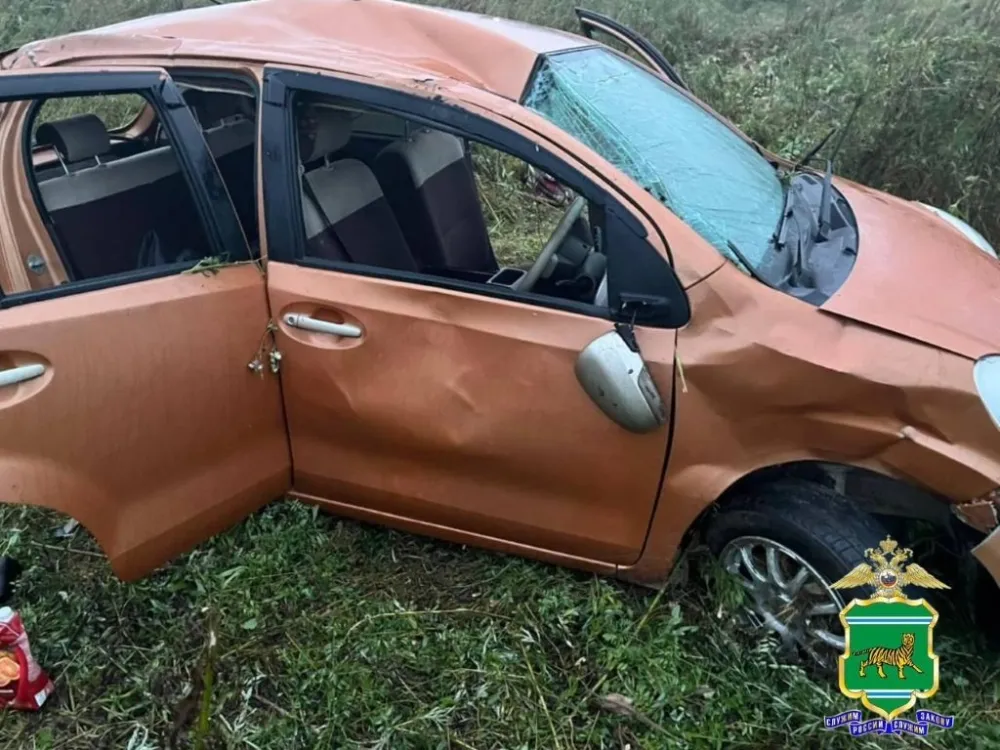 Не справился с управлением и слетел с федеральной трассы водитель в ЕАО