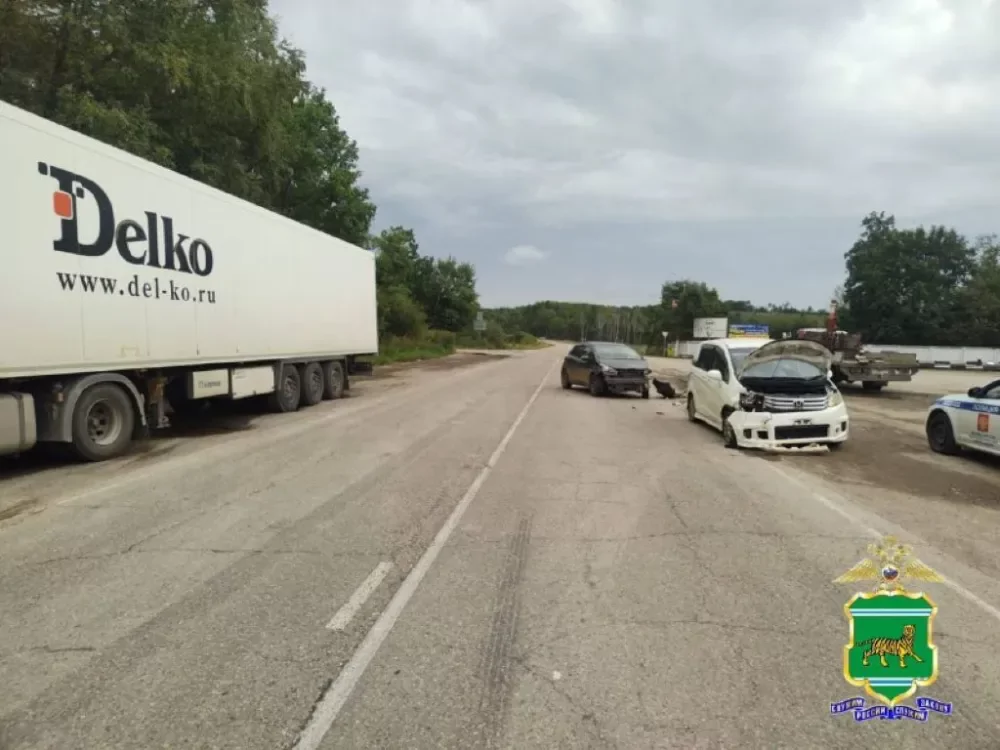 Водитель спровоцировал аварию на трассе в ЕАО