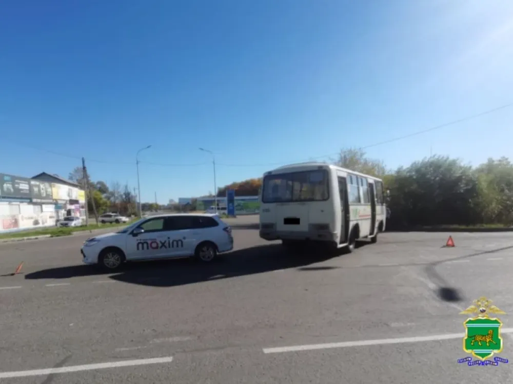 Не разъехались водители в Биробиджане