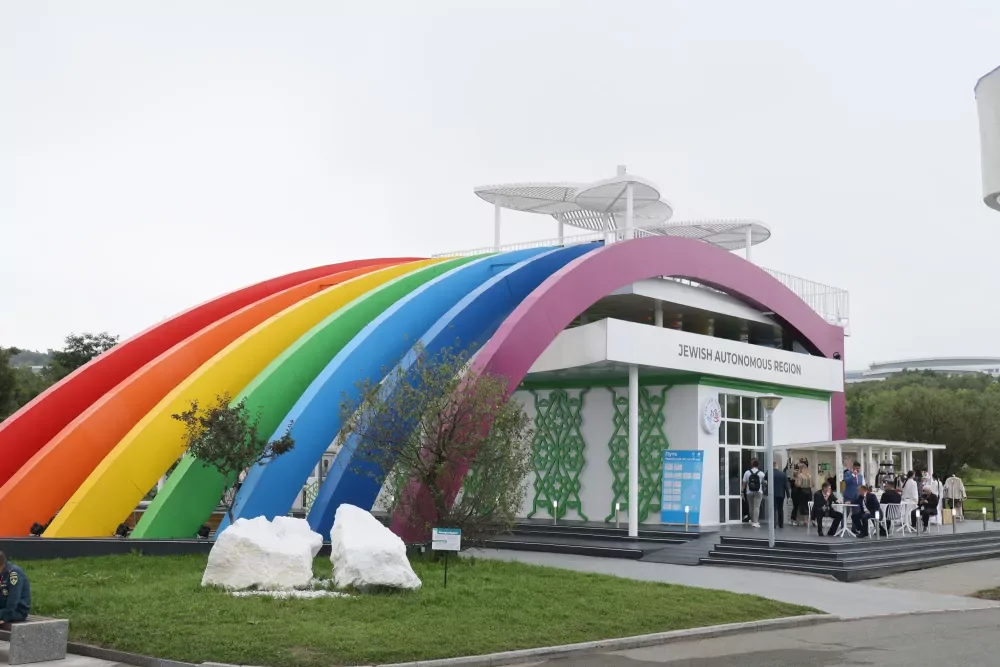 Выставку «Улица Дальнего Востока» в рамках ВЭФ посетили более 50 тысяч человек