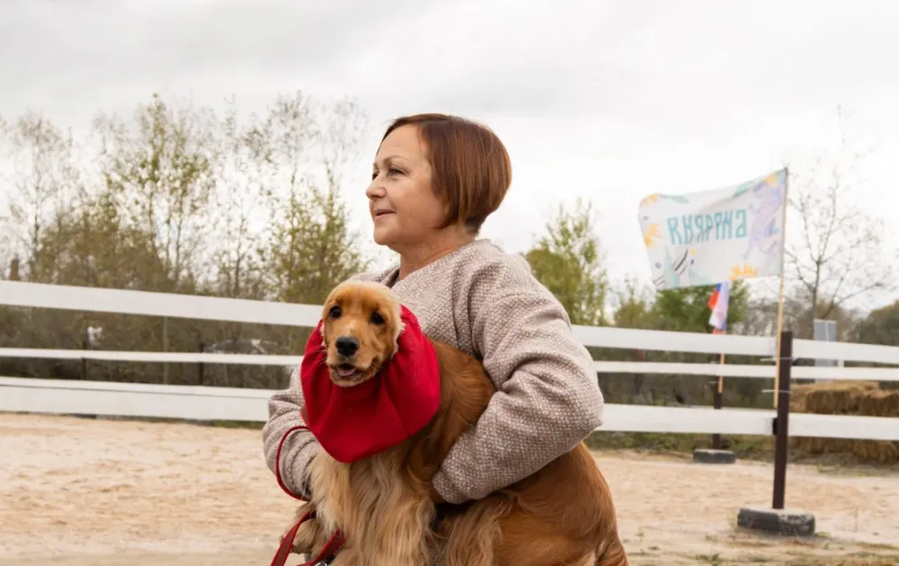 Шоу собак впервые увидели участники Этнофеста «Бирария»