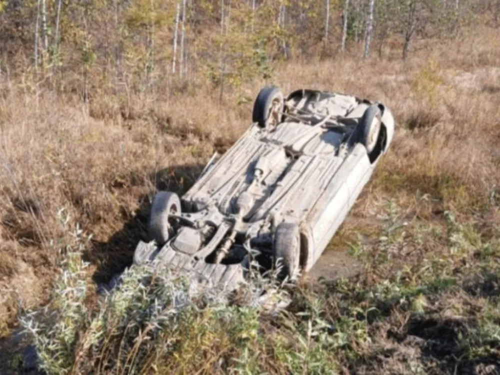 Брошенную в траве машину обнаружили в ЕАО