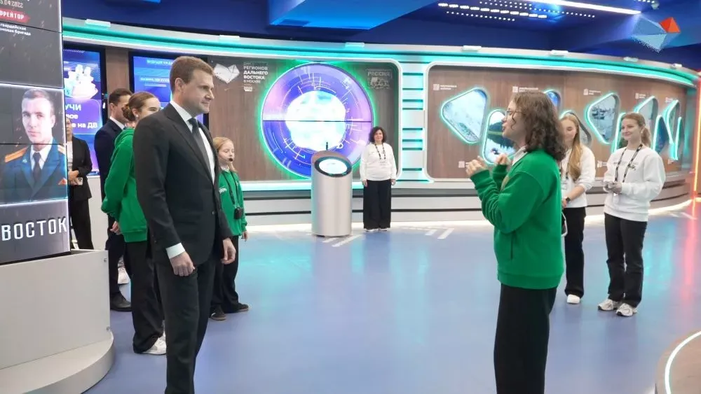 Алексей Чекунков посетил экспозицию «Дни регионов Дальнего Востока в Москве» в Национальном центре «Россия»