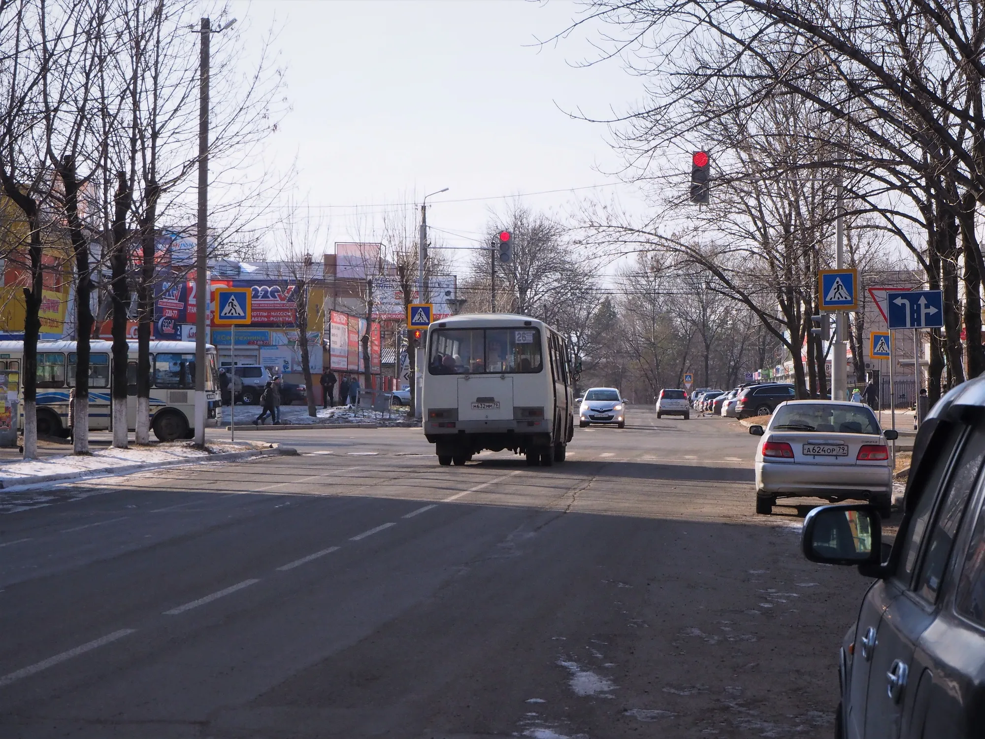 Маршрут №32 через Проспект возобновили в Биробиджане