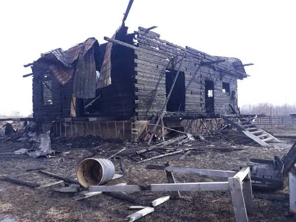 Дотла сгорел частный жилой дом в ЕАО