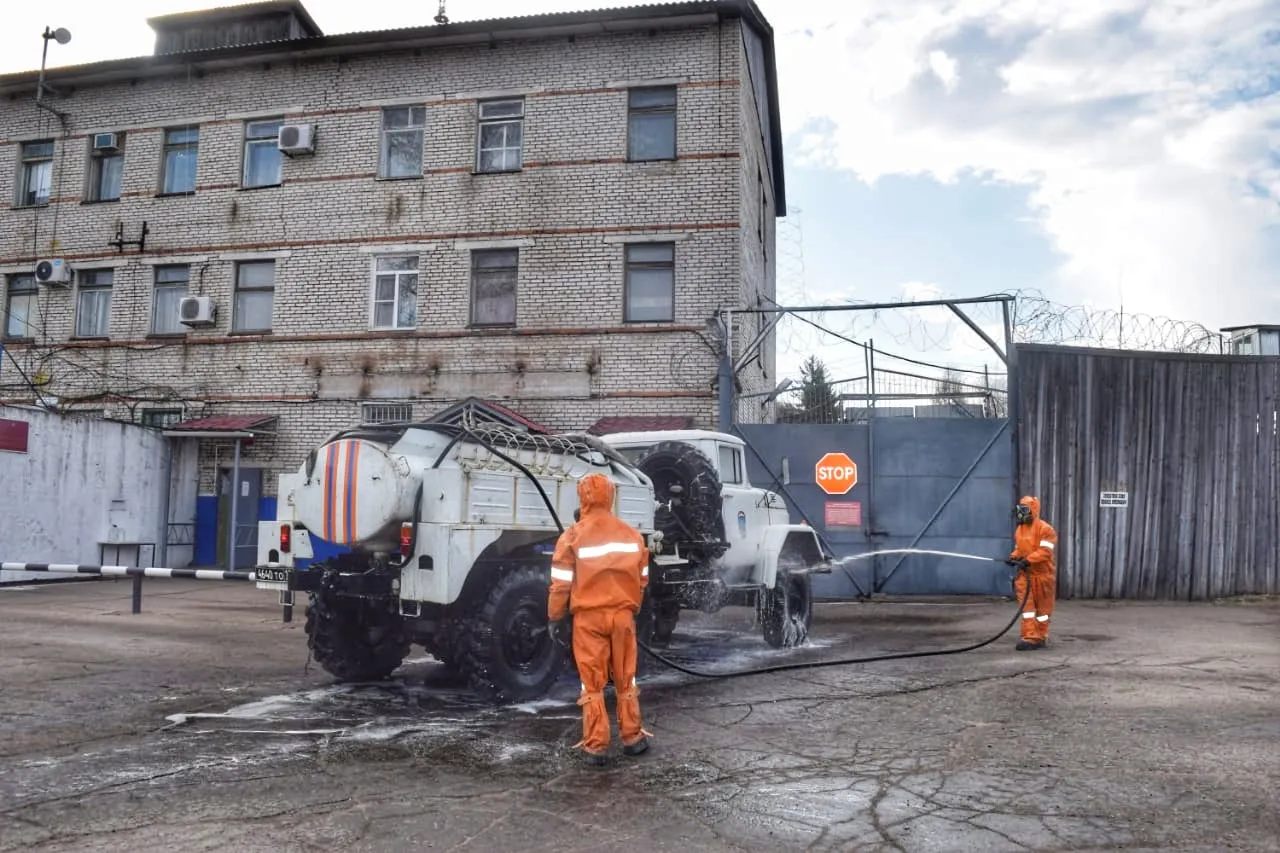 Дезинфекцию проводят в колониях УФСИН ЕАО