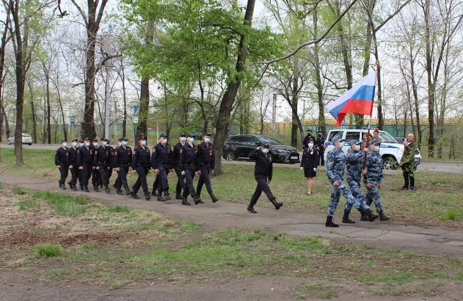 «Парад у дома» ветерана провели росгвардейцы ЕАО