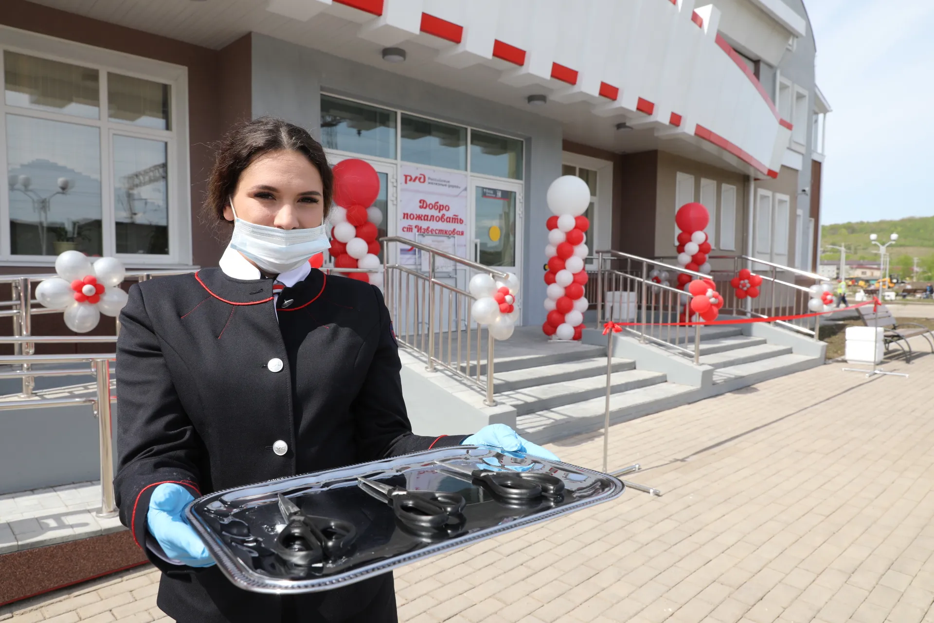 Фоторепортаж с открытия нового ж/д вокзала на станции Известковой в ЕАО