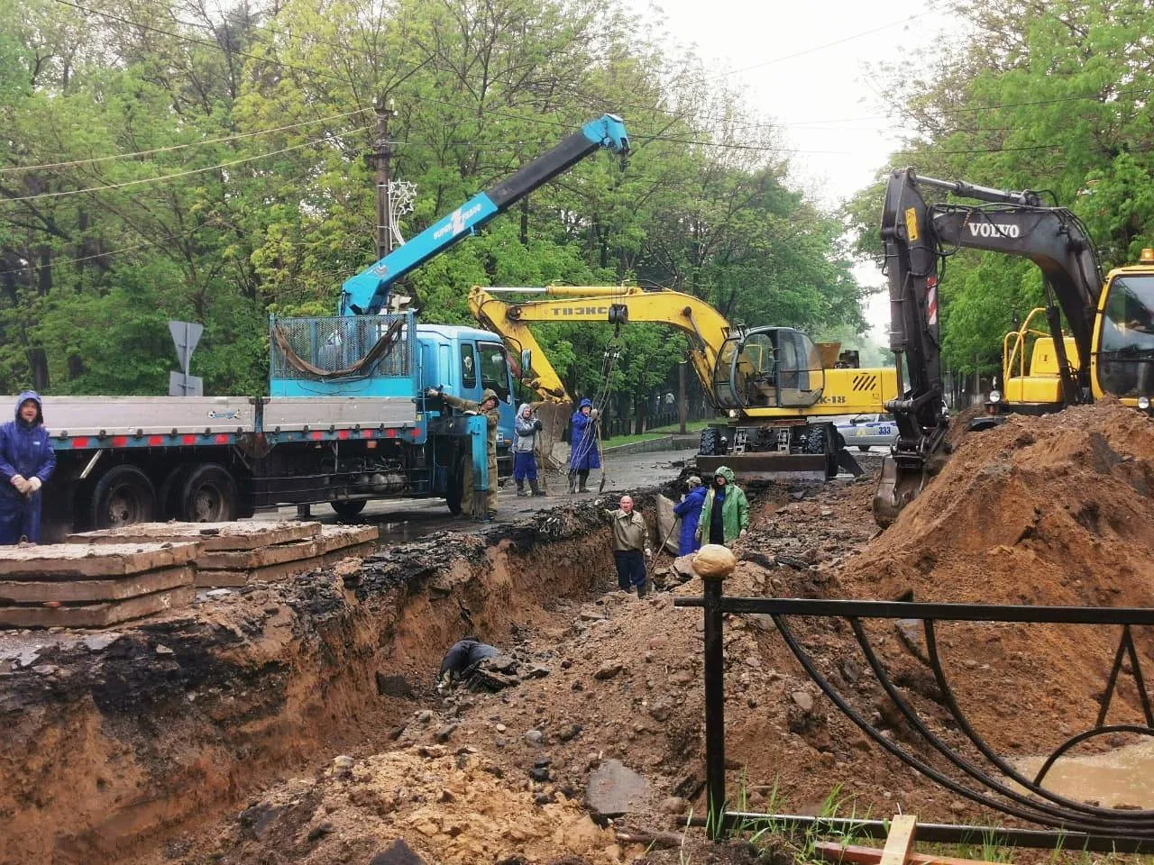 Почти на неделю из-за ремонта теплотрассы закроют один из участков дороги в Биробиджане