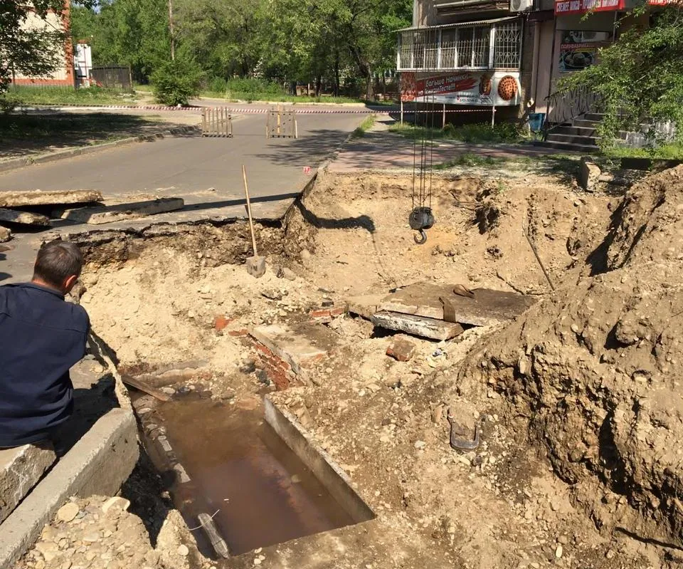 Коммунальная авария в Биробиджане - 39 многоэтажек остались без воды