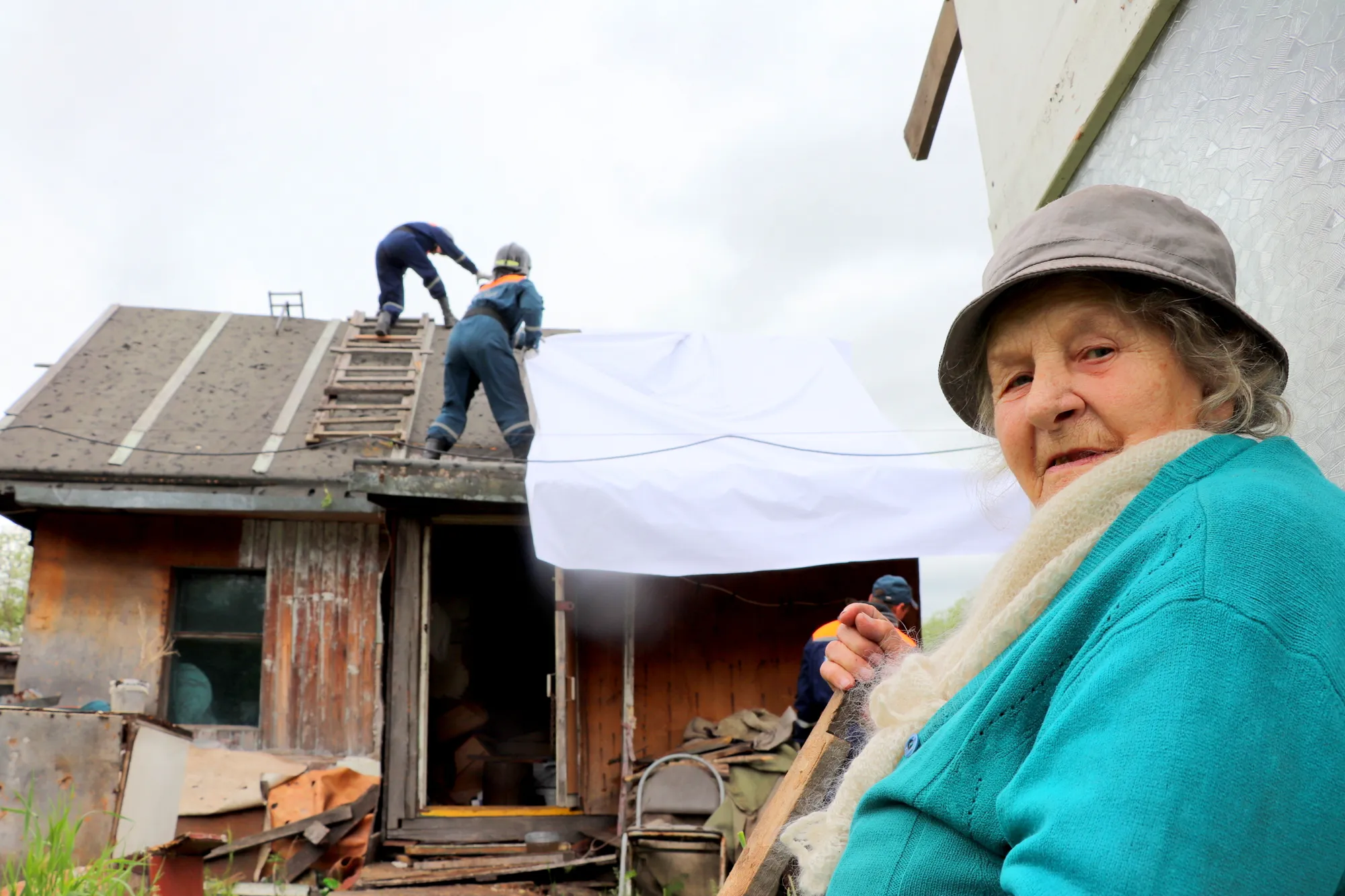 «Я видела небо прямо из квартиры» - пострадавшая от града жительница п. Николаевка ЕАО