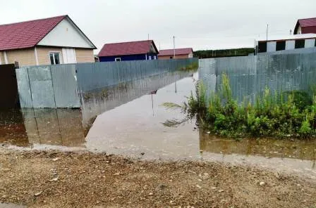 Полумесячная норма осадков за несколько часов выпала в Биробиджане