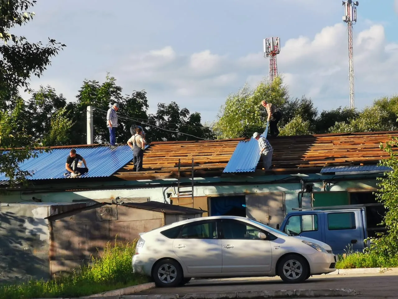 Отремонтировать крыши до очередного шквала необходимо коммунальщикам Биробиджана