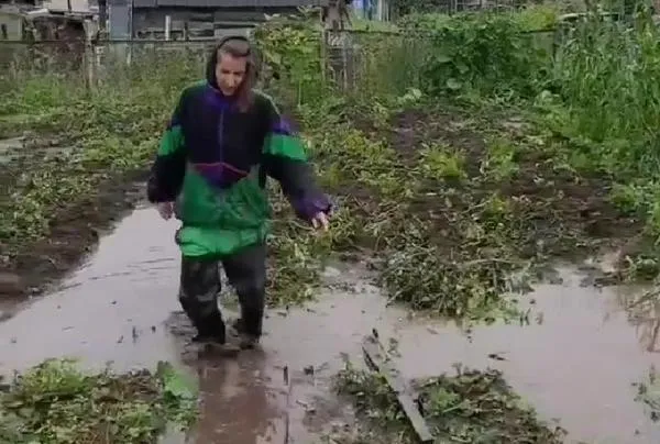 На огород как на рыбалку ходят жители ЕАО из-за ливней