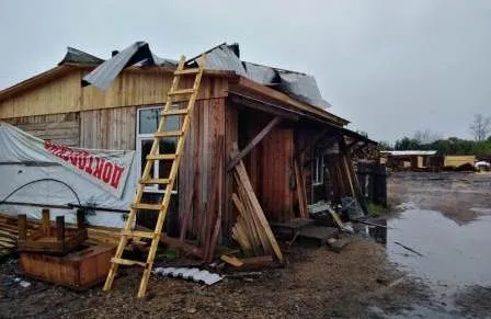 Парадоксально, но факт: ливень стал причиной пожара в Биробиджане