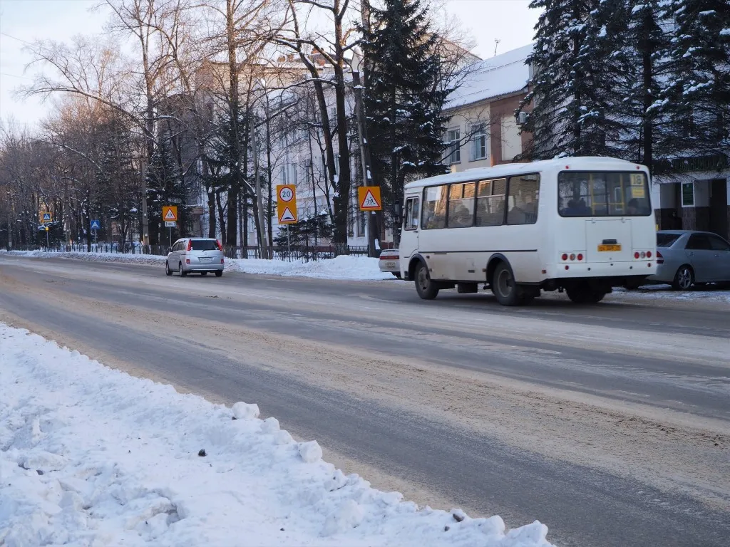 Движение рейсовых автобусов приостановлено в ЕАО из-за снегопада