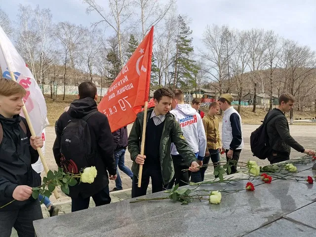 Автопробег Победы встретили сегодня жители Облученского района ЕАО