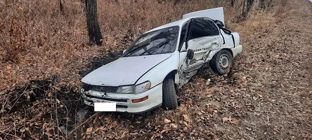 Жуткой аварией закончилась попытка обогнать автомобиль в Биробиджанском районе ЕАО