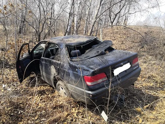 Повредила авто, слетев с дороги, гонщица из ЕАО