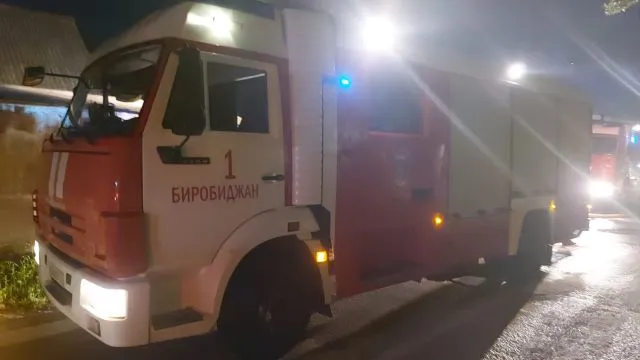 Пенсионера вынесли на руках из пожара спасатели в ЕАО