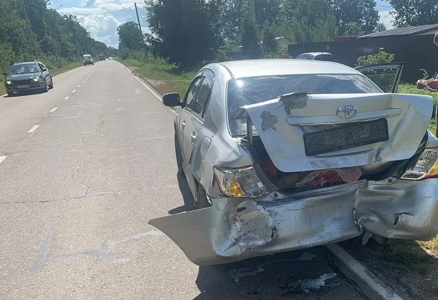 Смял половину чужого авто гонщик в Биробиджане