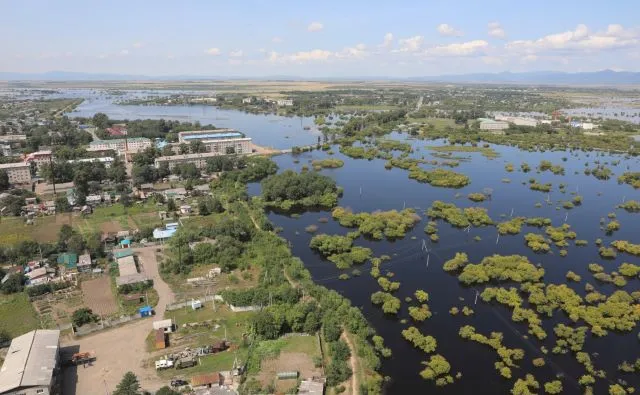 Продолжает прибывать вода на гидропостах в с. Ленинское ЕАО