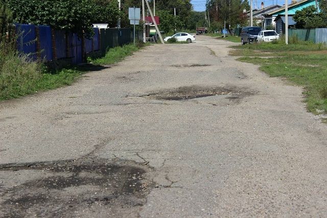 Асфальтирование дорог ожидает с. Валдгейм в ЕАО