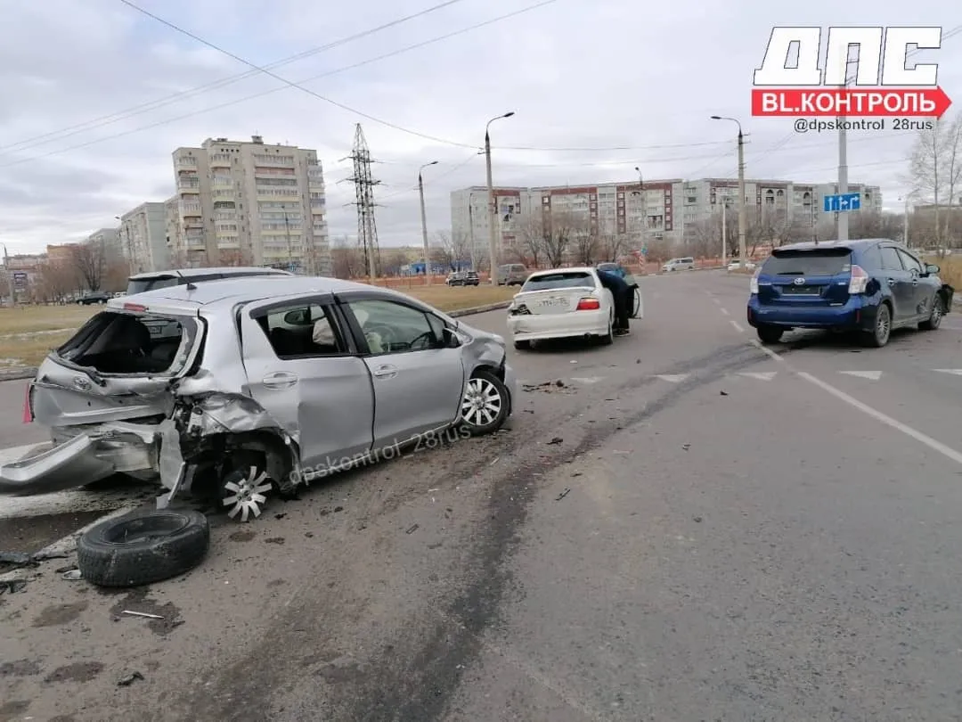 Полугодовалый малыш пострадал в ДТП на дороге в Приамурье