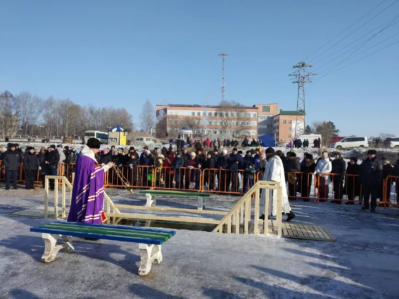 Перенос Иордани на Невский залив в Биробиджане прокомментировали в МЧС