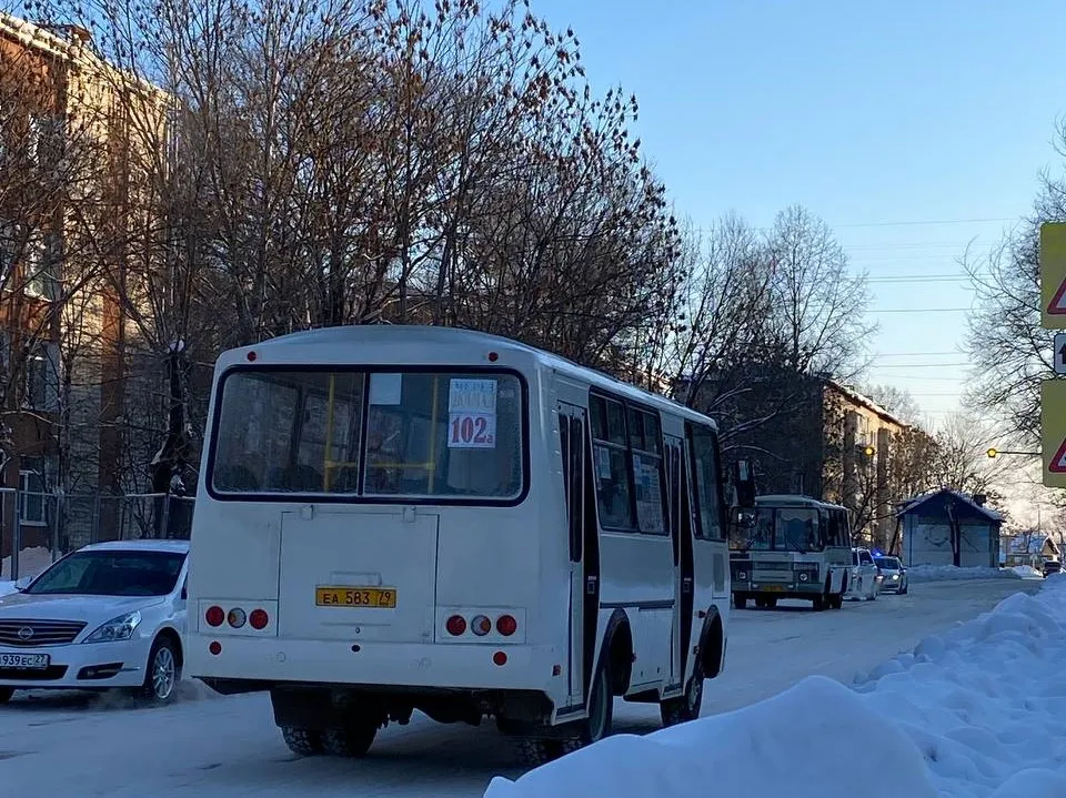 Приостановлено движение общественного транспорта в Ленинском районе ЕАО