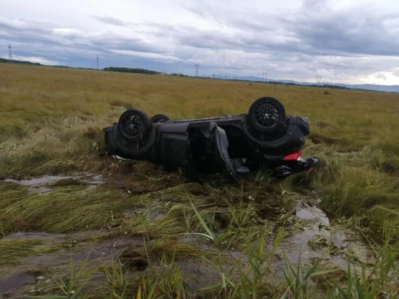 Опрокинул авто в кювет молодой водитель в ЕАО