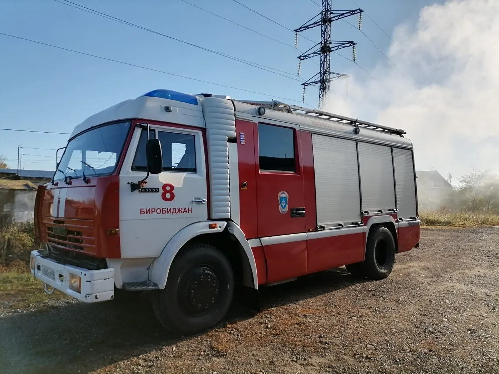 Сами эвакуировались жильцы многоквартирного дома при пожаре в ЕАО