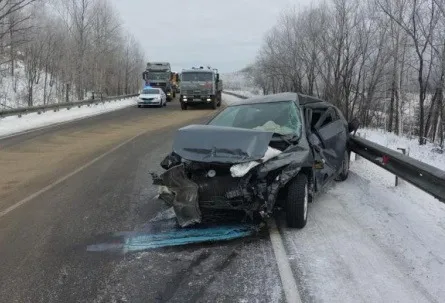 Врезался в кран при обгоне водитель иномарки в ЕАО