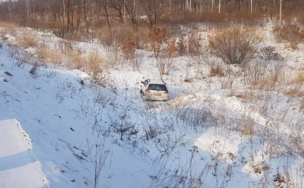 Выпил после автоаварии водитель в ЕАО