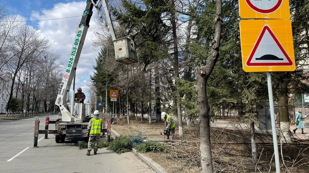 Какие задачи по уборке города стоят перед коммунальщиками, рассказали в мэрии Биробиджана