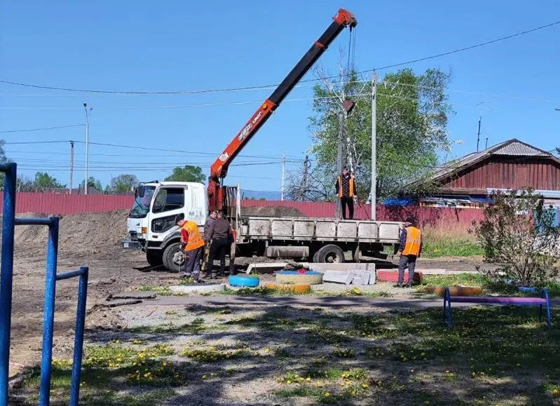 Обустройство дворов началось в Биробиджанском районе ЕАО