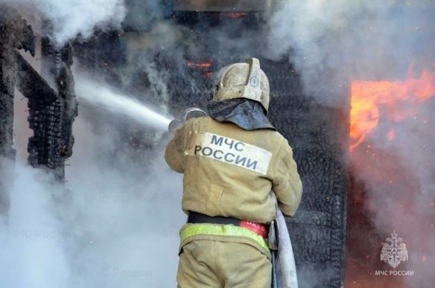 Два крупных пожара произошли в один день в Биробиджанском районе ЕАО