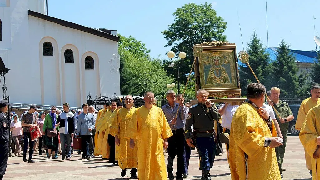 С молитвой о воинах спецоперации Крестный ход Иконы Богородицы Албазинской начался в ЕАО