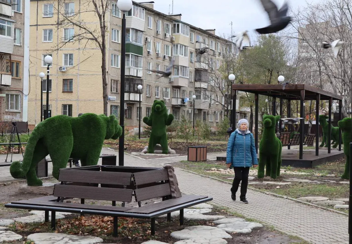 «Большой Хехцир» появился на улице Ворошилова в Южном микрорайоне Хабаровска