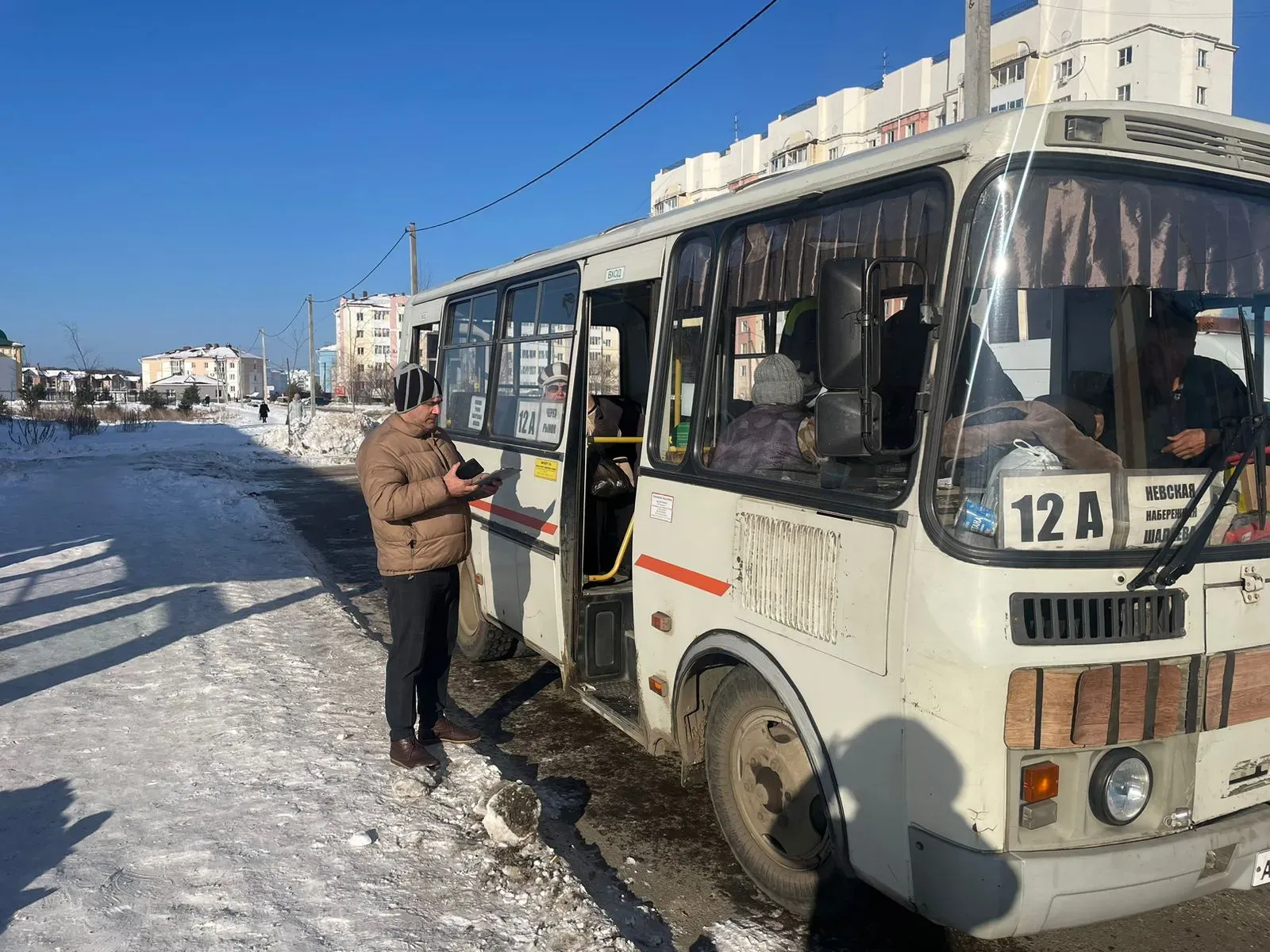 Рейды работы автобусов провела мэрия Биробиджана