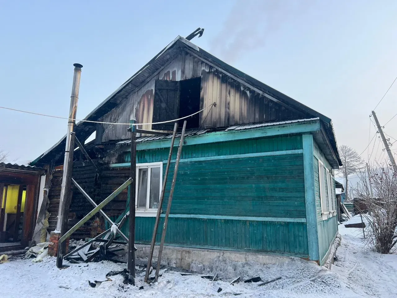 Едва не лишилась дома в канун Нового года семья в ЕАО