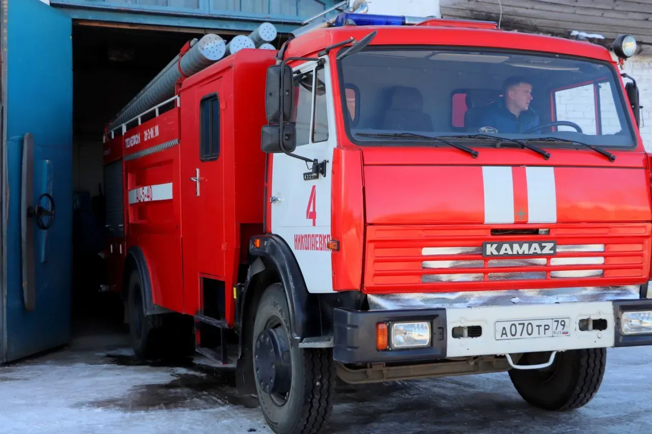 Возгорание водонапорной башни предотвратили пожарные в ЕАО